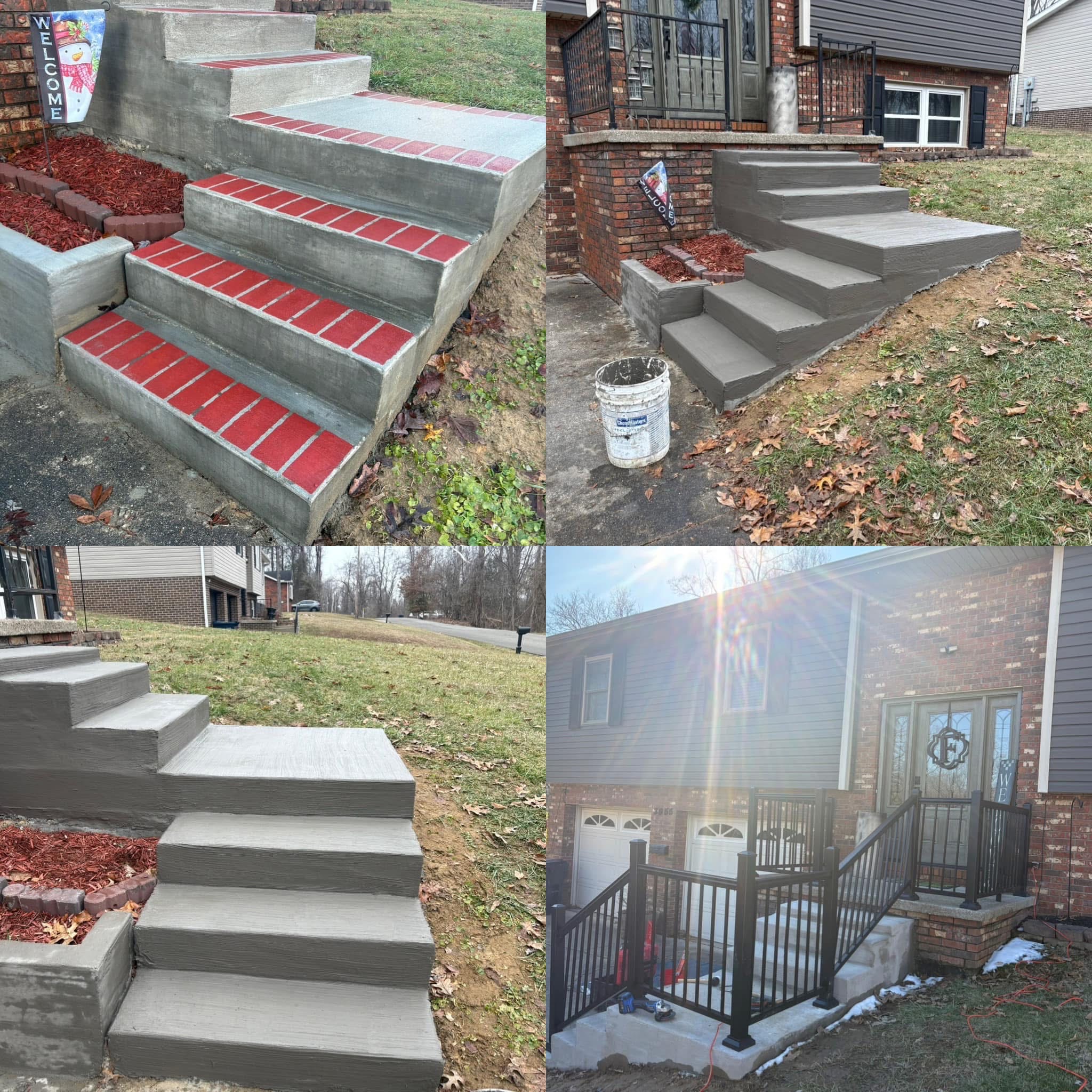 Step repair- overlay
